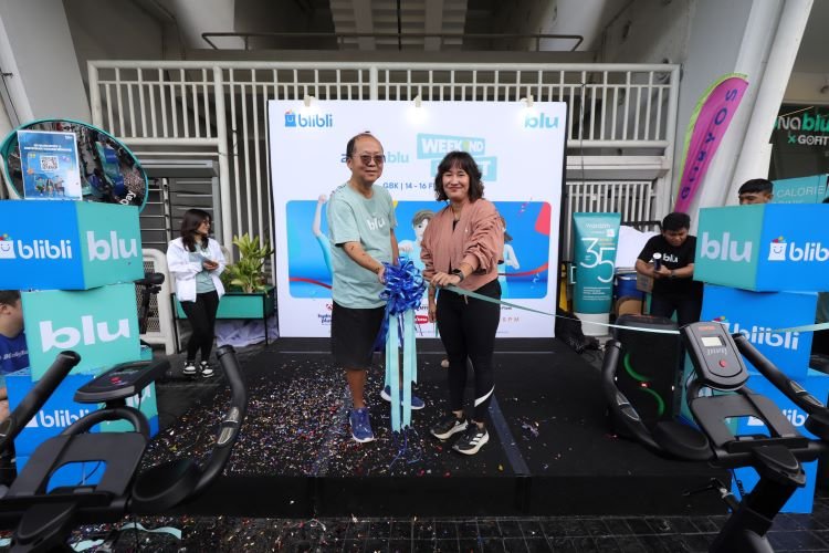 Blibli Gelar Zona blu Weekend Market