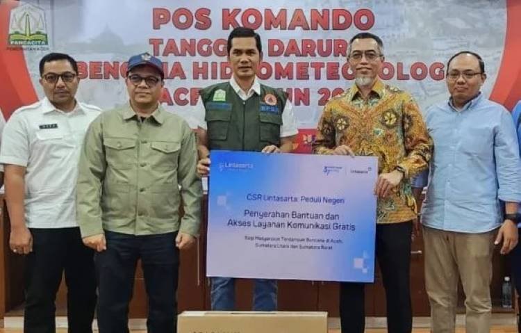 Lintasarta Bantu 6 Perangkat Starlink ke Sumatera