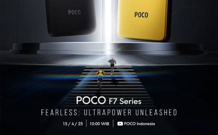 Ponsel POCO F7 Series Rilis di Indonesia 15 April