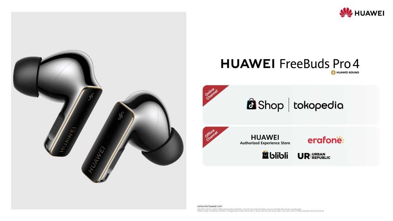 HUAWEI FreeBuds Pro 4 Hadirkan Audio Premium