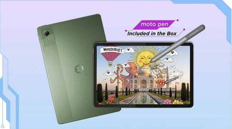 Tablet Moto Pad 60 Neo Berlayar 11 Inci dan Dilengkapi Stylus