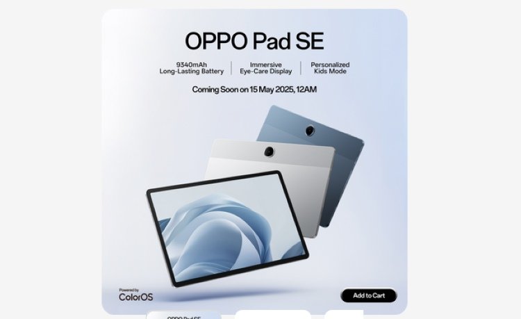 OPPO Pad SE Segera Debut di Malaysia