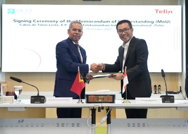 Telin dan CTL Timor-Leste Bangun Kabel Laut