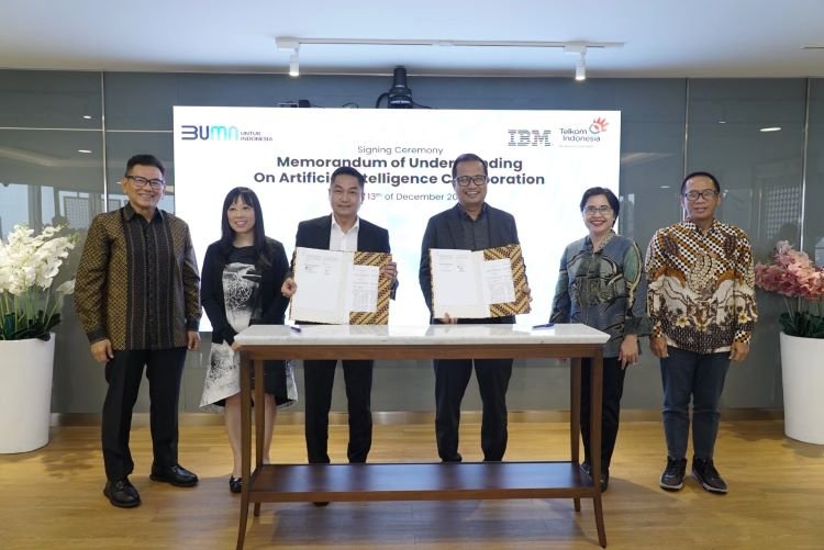 Telkom dan IBM Kerja Sama Layanan AI