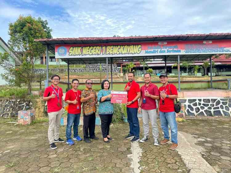 Telkom Salurkan 111.500 GB Kuota Internet ke 21 Sekolah di Area 3T