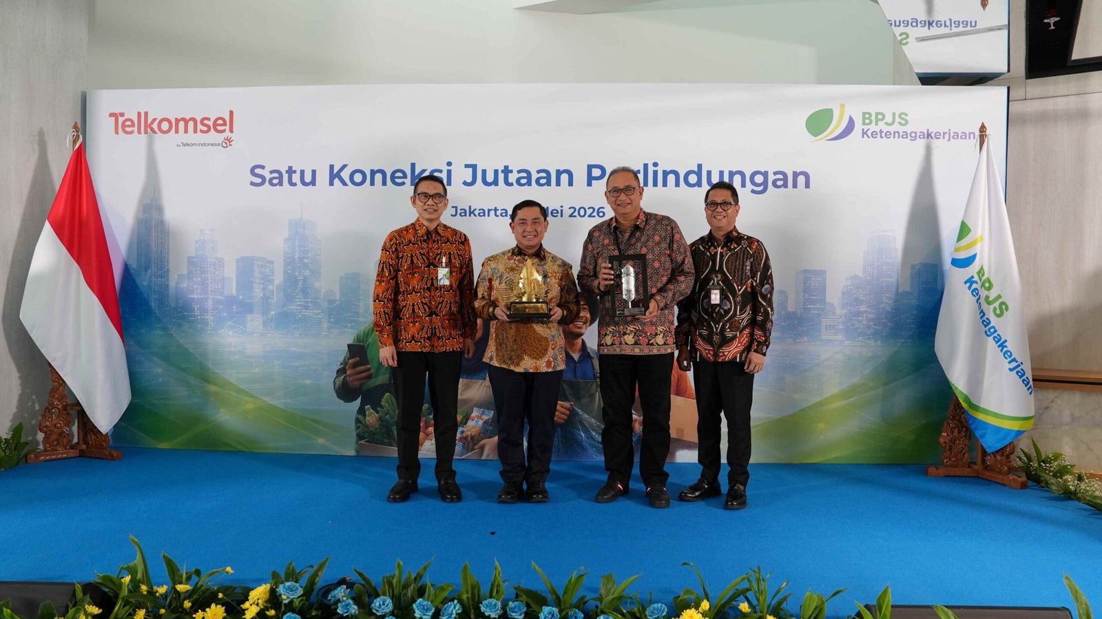 Aplikasi MyTelkomsel Permudah Akses BPJS Ketenagakerjaan bagi Pekerja Informal