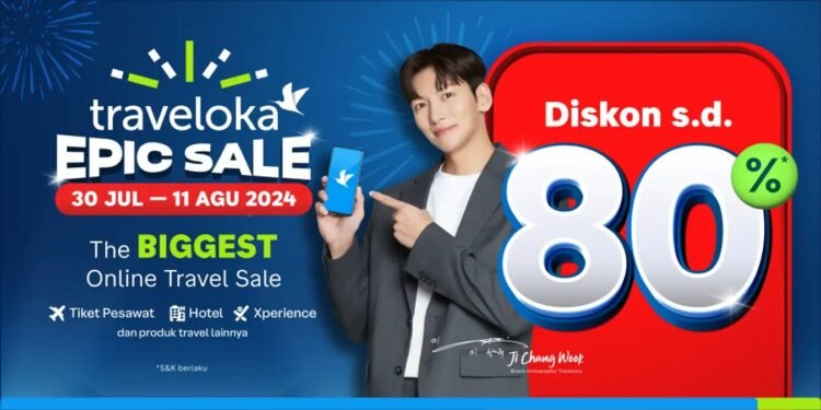 Traveloka EPIC Sale Gandeng Superstar Korea Ji Chang Wook