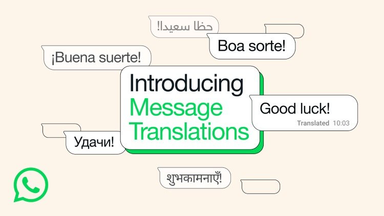 WhatsApp Perkenalkan Terjemahan Pesan