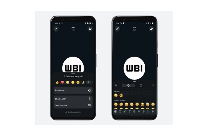 WhatsApp Uji Coba Banyak Emoji untuk Panggilan Suara dan Video